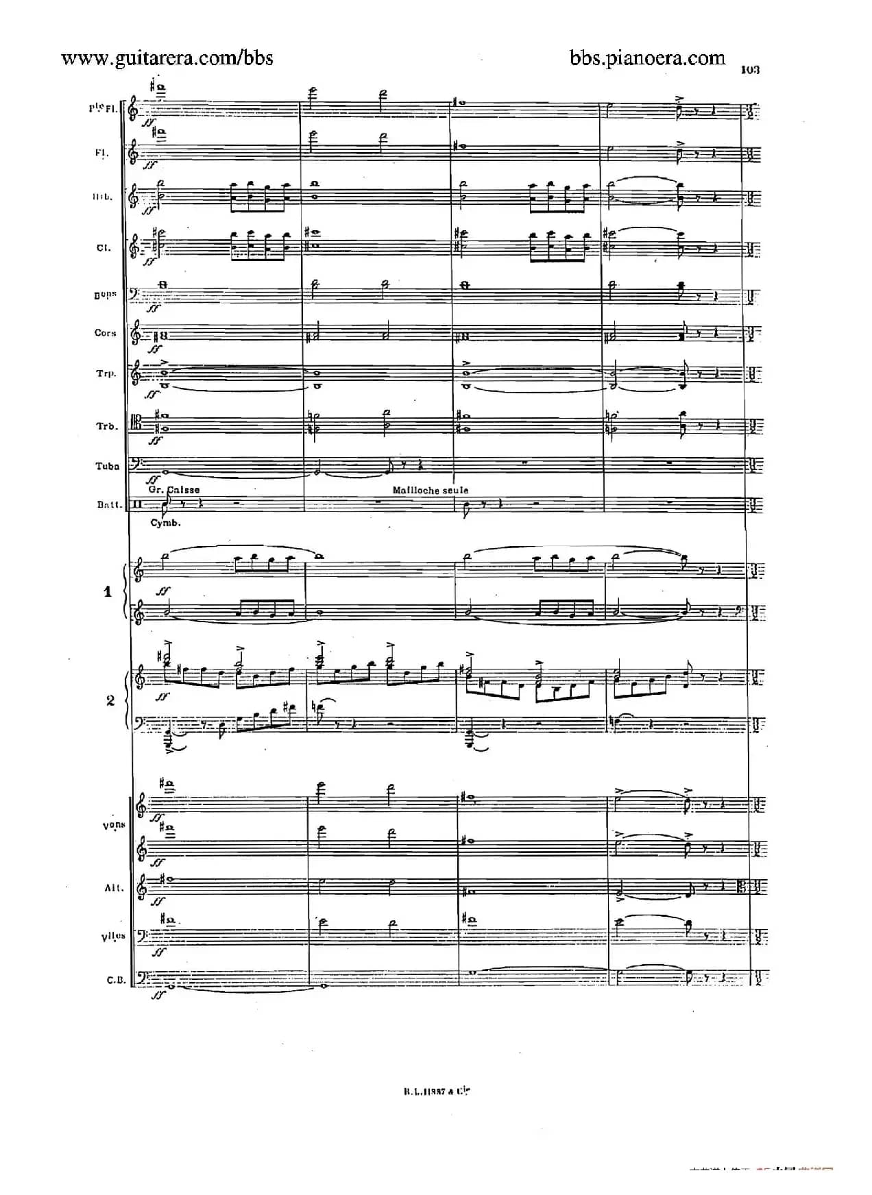 Concerto for 2 Pianos in d Minor（d小调双钢琴协奏曲·总谱）