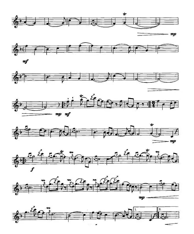 三十里铺（竖笛）