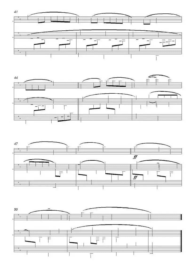 Canon in D（长笛+钢琴）