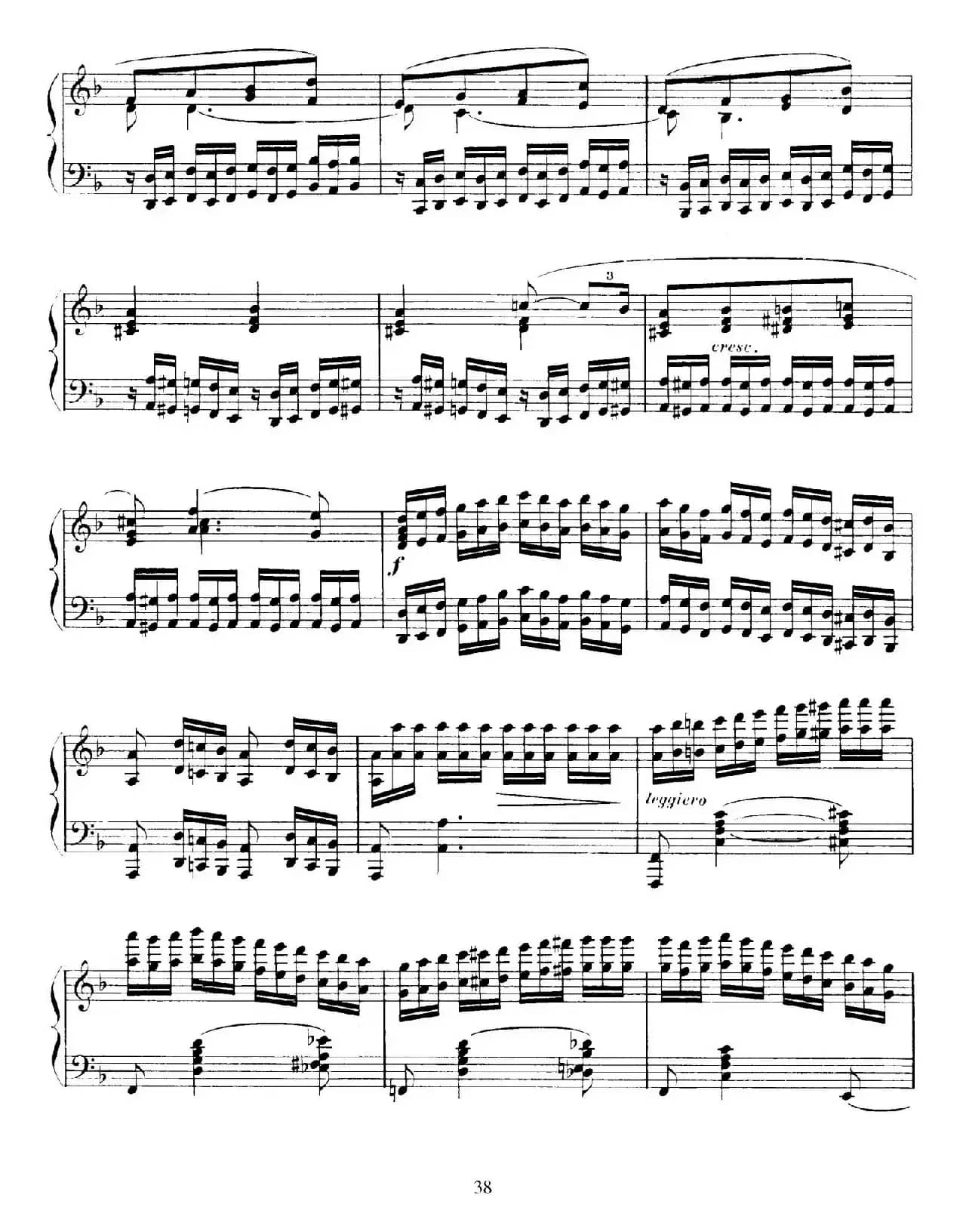 15 Etudes de Vortuosite Op.72(15首辉煌练习曲·9)