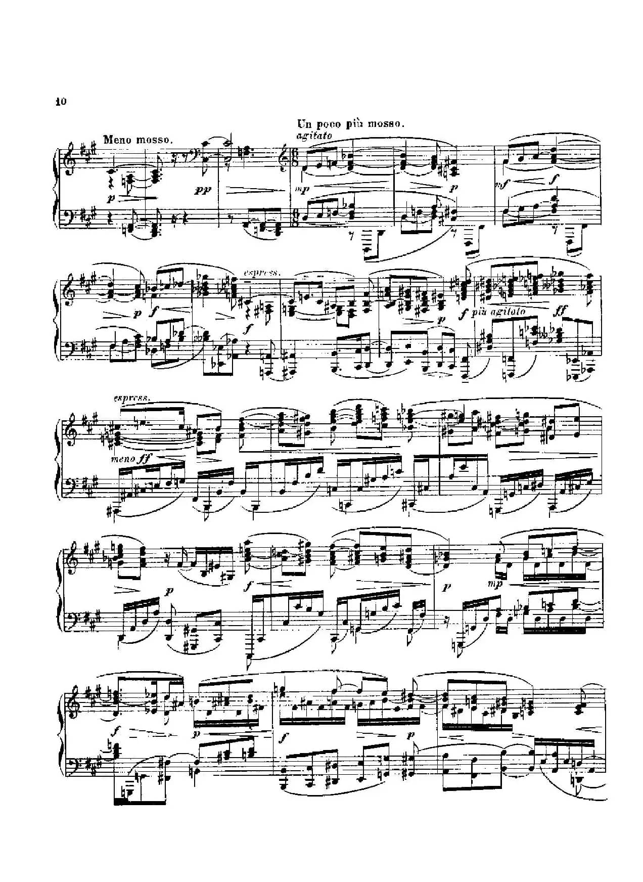 Six Intermezzi Op.45（6首间奏曲·2）