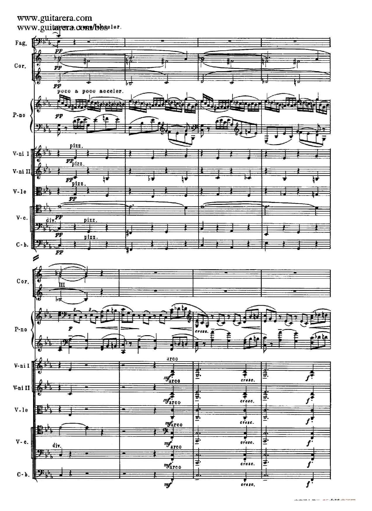 c小调第二钢琴协奏曲 Op.18（总谱·P37——45）