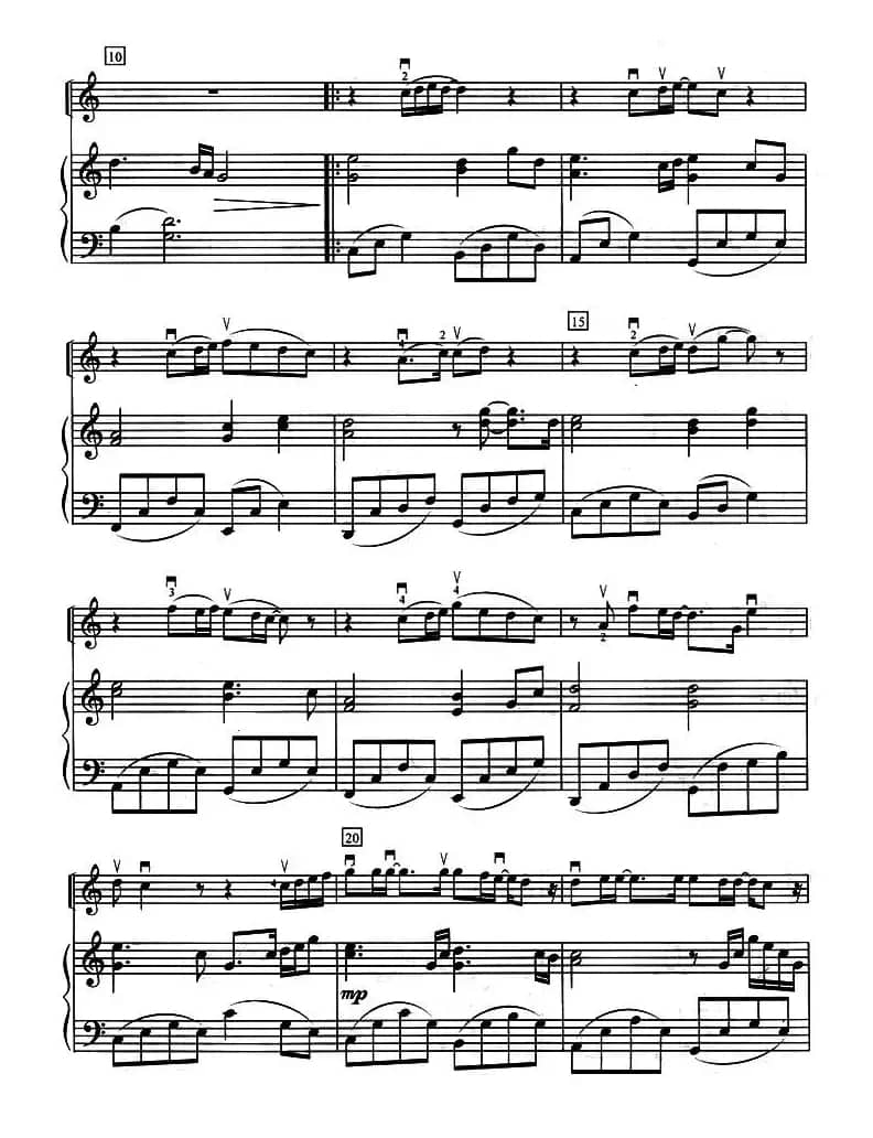 幸福背后（小提琴+钢琴伴奏）