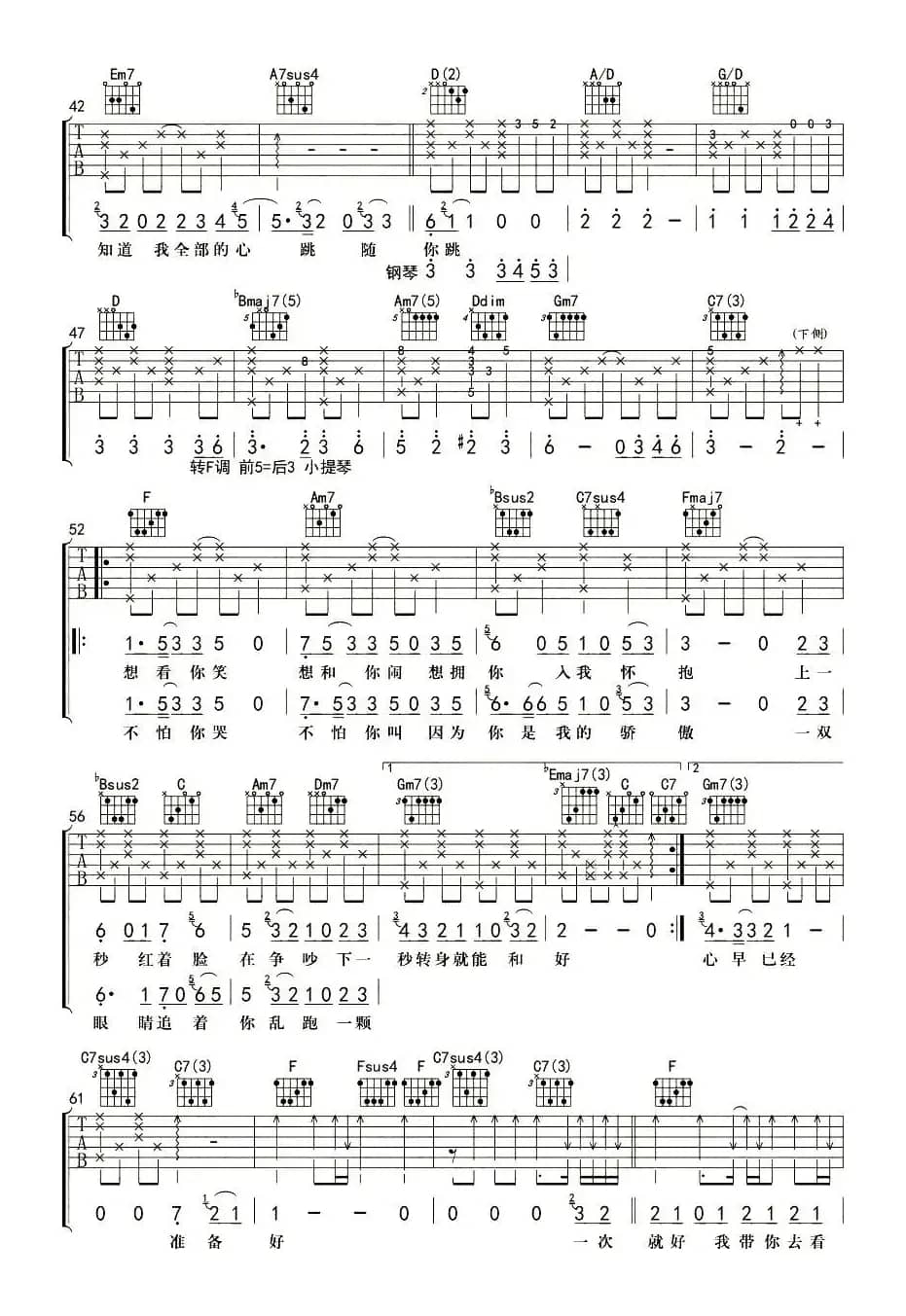 一次就好（电影《夏洛特烦恼》插曲）（杨鑫编配版）