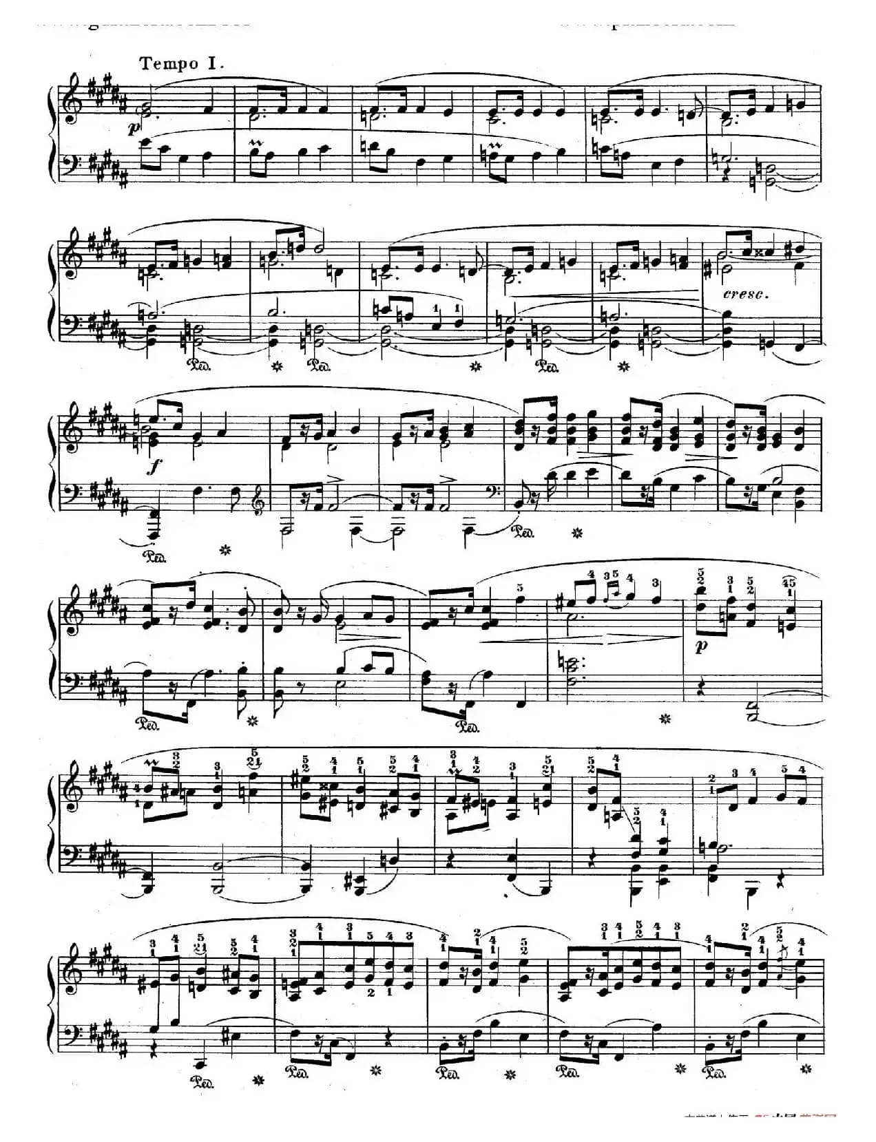 Trois Mazurkas Op.56（3首玛祖卡舞曲·1）