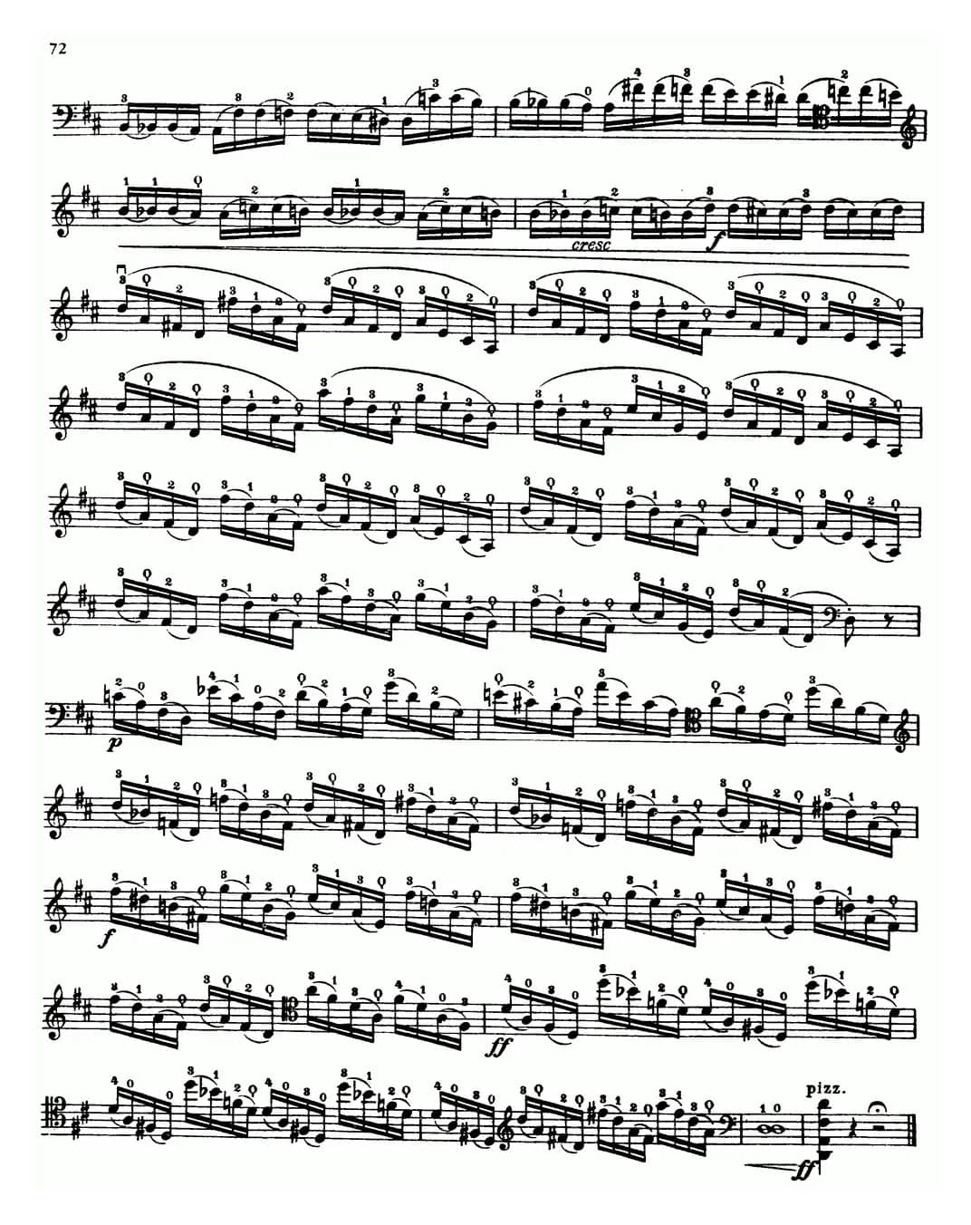 大提琴高级练习曲40首 No.33