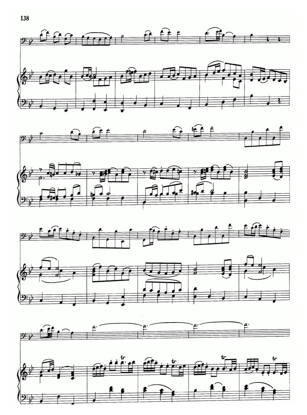 降B大调协奏曲（大管+钢琴伴奏）