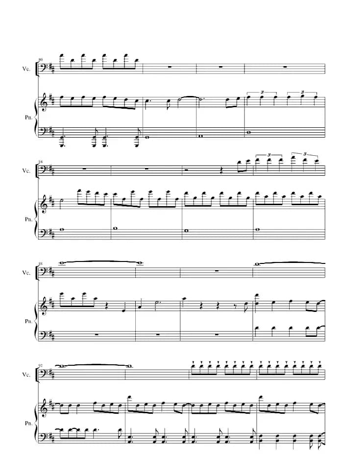 LOVE STORY MEETS VIVA LA VIDA（大提琴+钢琴）