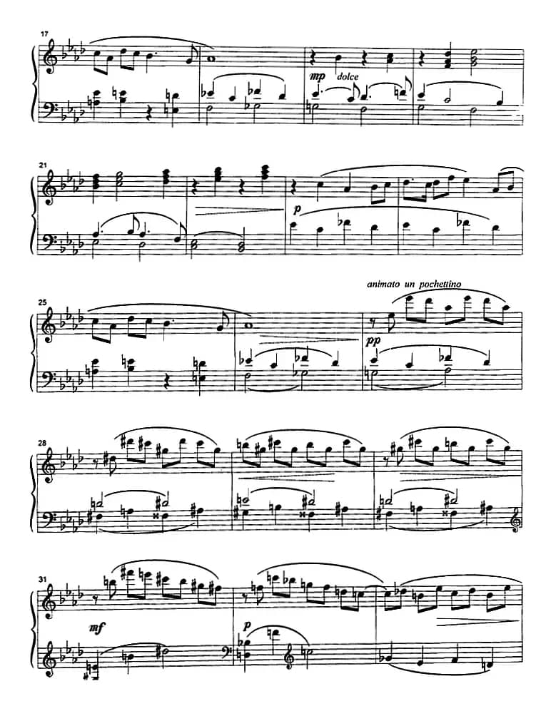 钢琴上的福斯特（钢琴独奏曲4首）