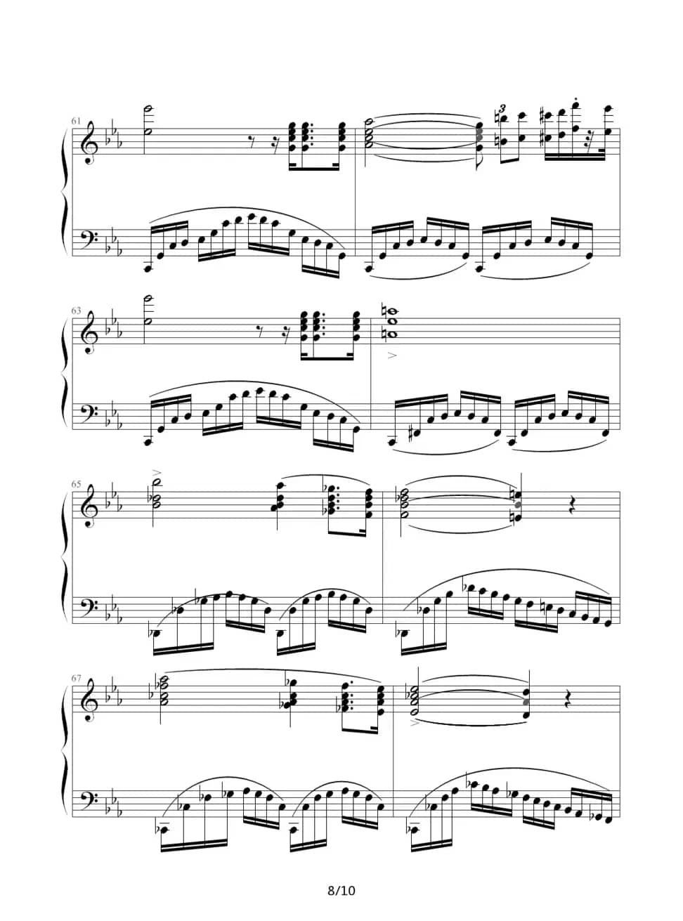 革命练习曲（Chopin.肖邦 练习曲 Op.10 No.12）