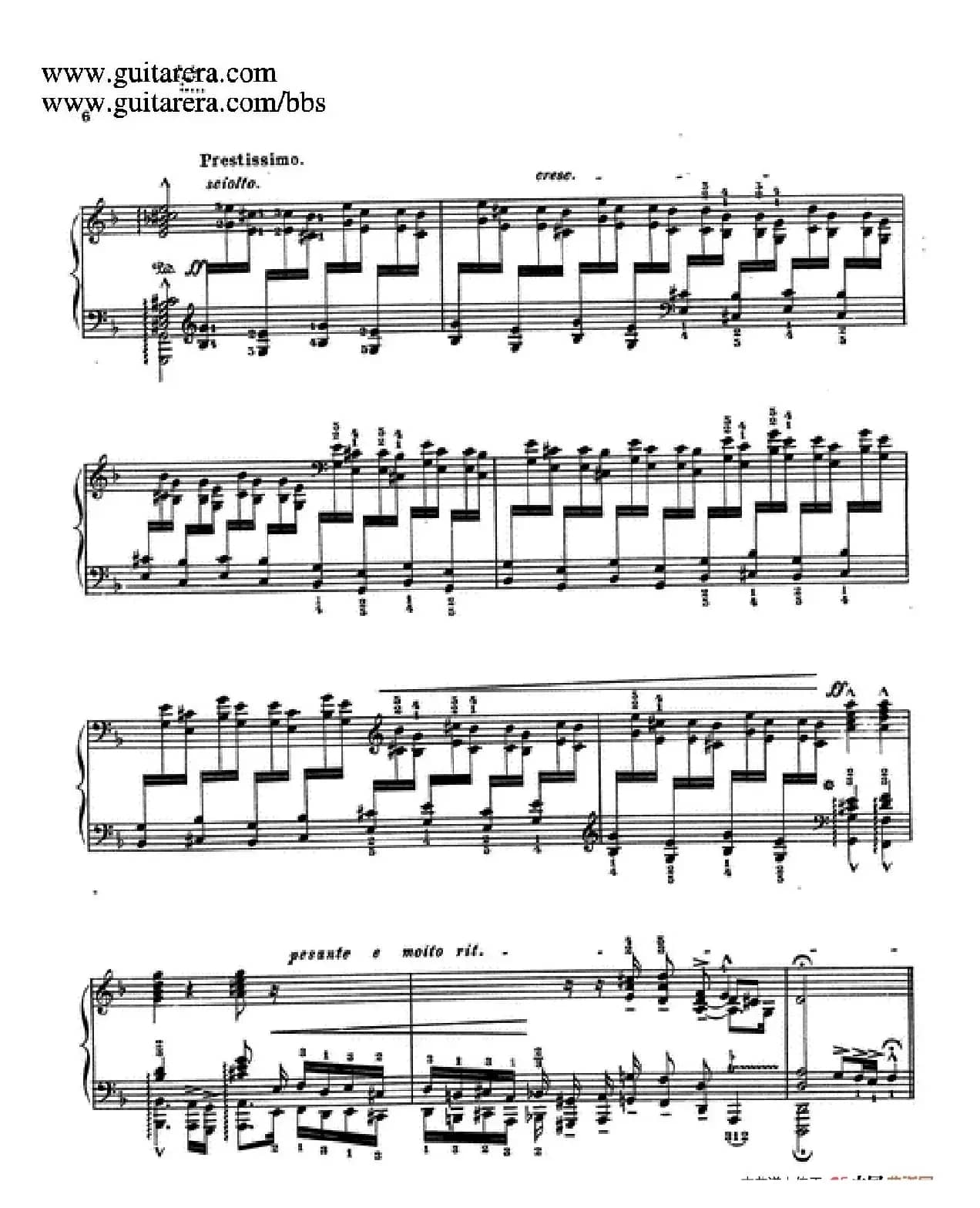 d小调托卡塔与赋格（BWV 565·陶西格改编钢琴独奏版）