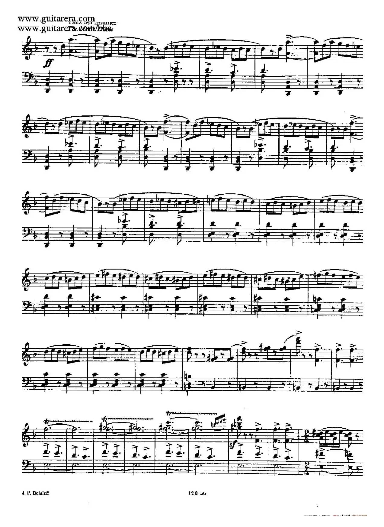 波罗维茨舞曲 （根据歌剧《伊戈尔王子》同名女声合唱改编）