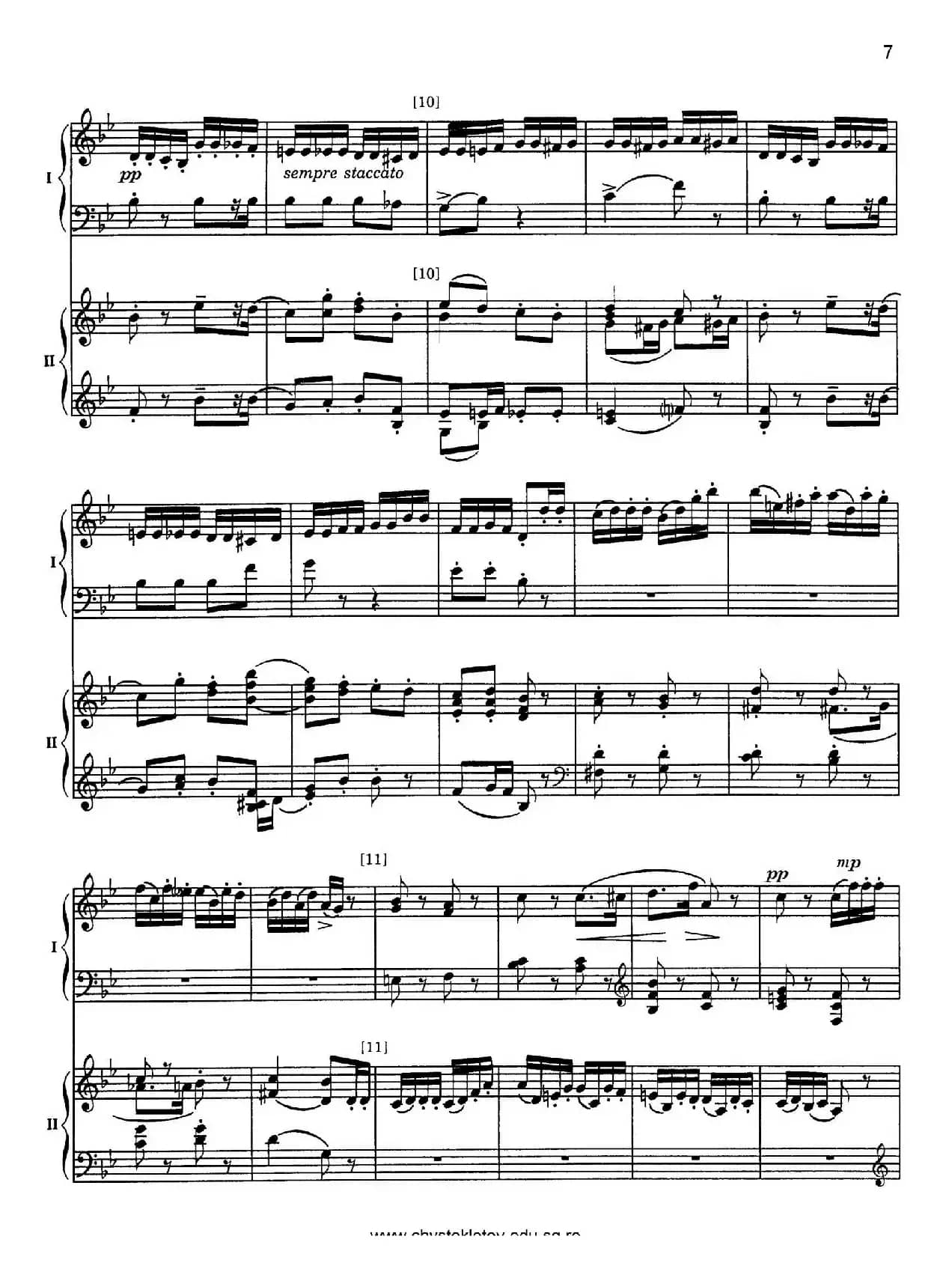 Nutcracker Op.71 芭蕾舞剧《胡桃夹子》（改编双钢琴版·第一部分）