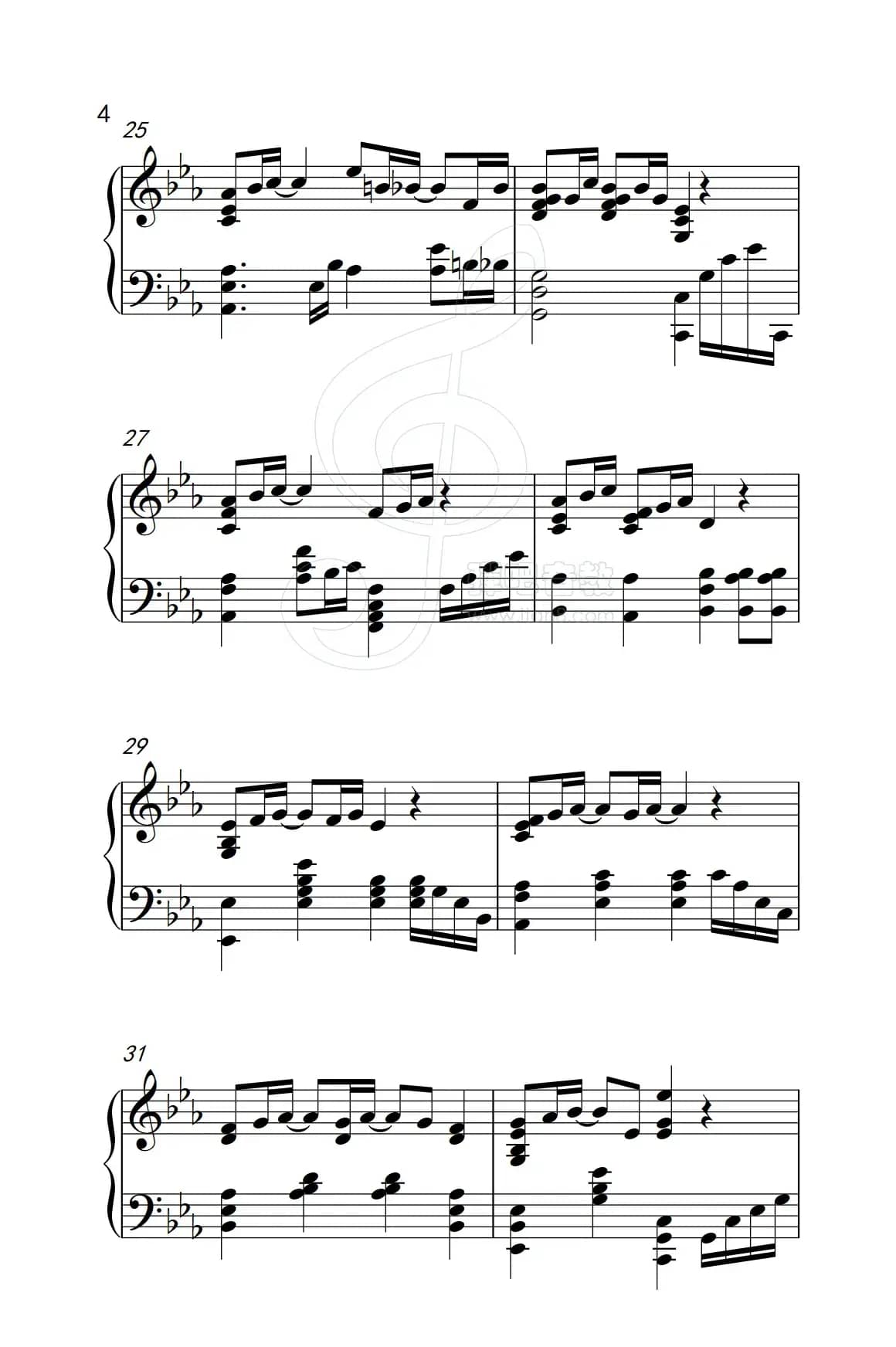 爱是永恒（《弹吧音教》制谱版）