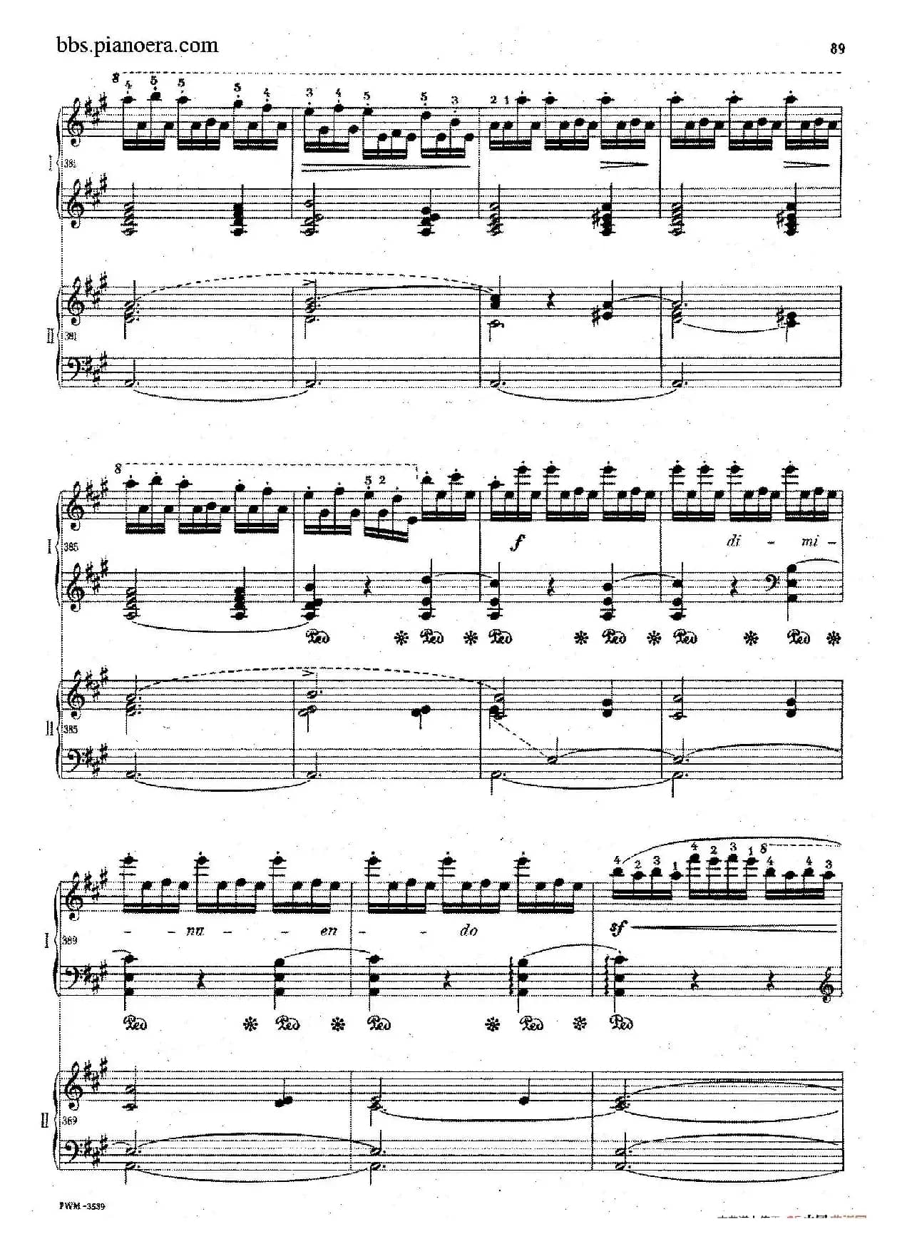 Grand Fantasy on Polish Airs Op.13（华丽的波兰民歌幻想曲·双钢琴版）