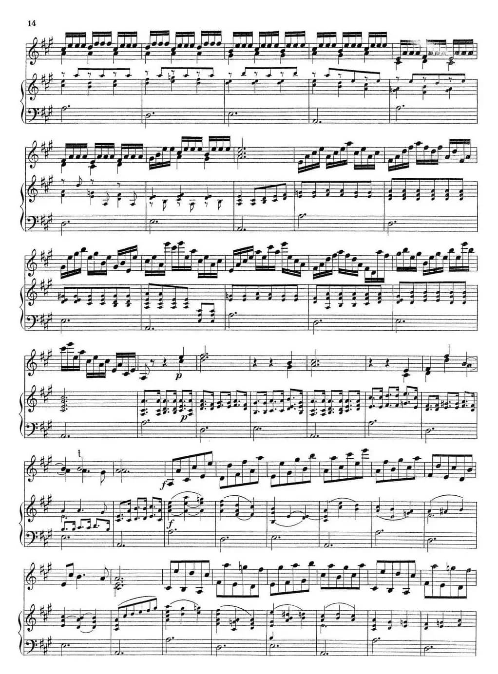 Biber Violin Sonata I（小提琴+钢琴伴奏）