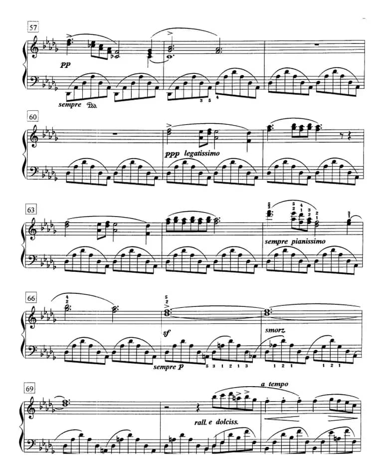 钢琴教程第七级 中外乐曲（夜曲 Op.9 No.1）