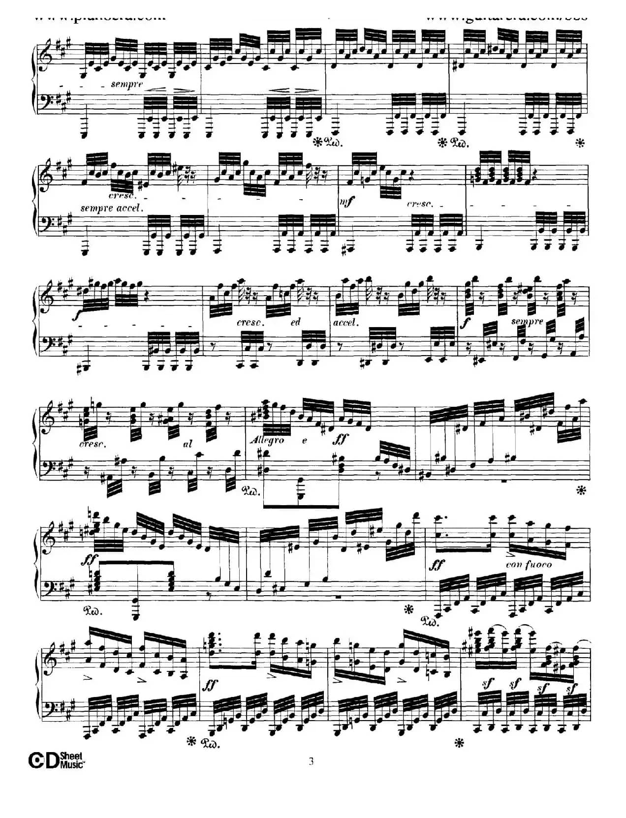 Fantasy in f-Sharp Minor Op.28(升f小调幻想曲)