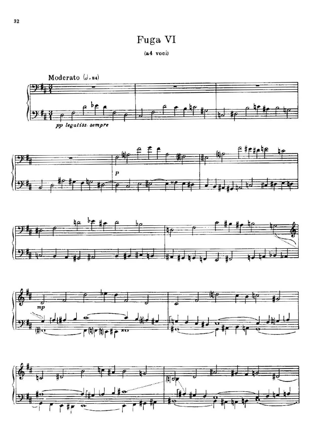 24 Preludes and Fugues Part.1 Op.45（24首前奏曲与赋格·第一部分·6）