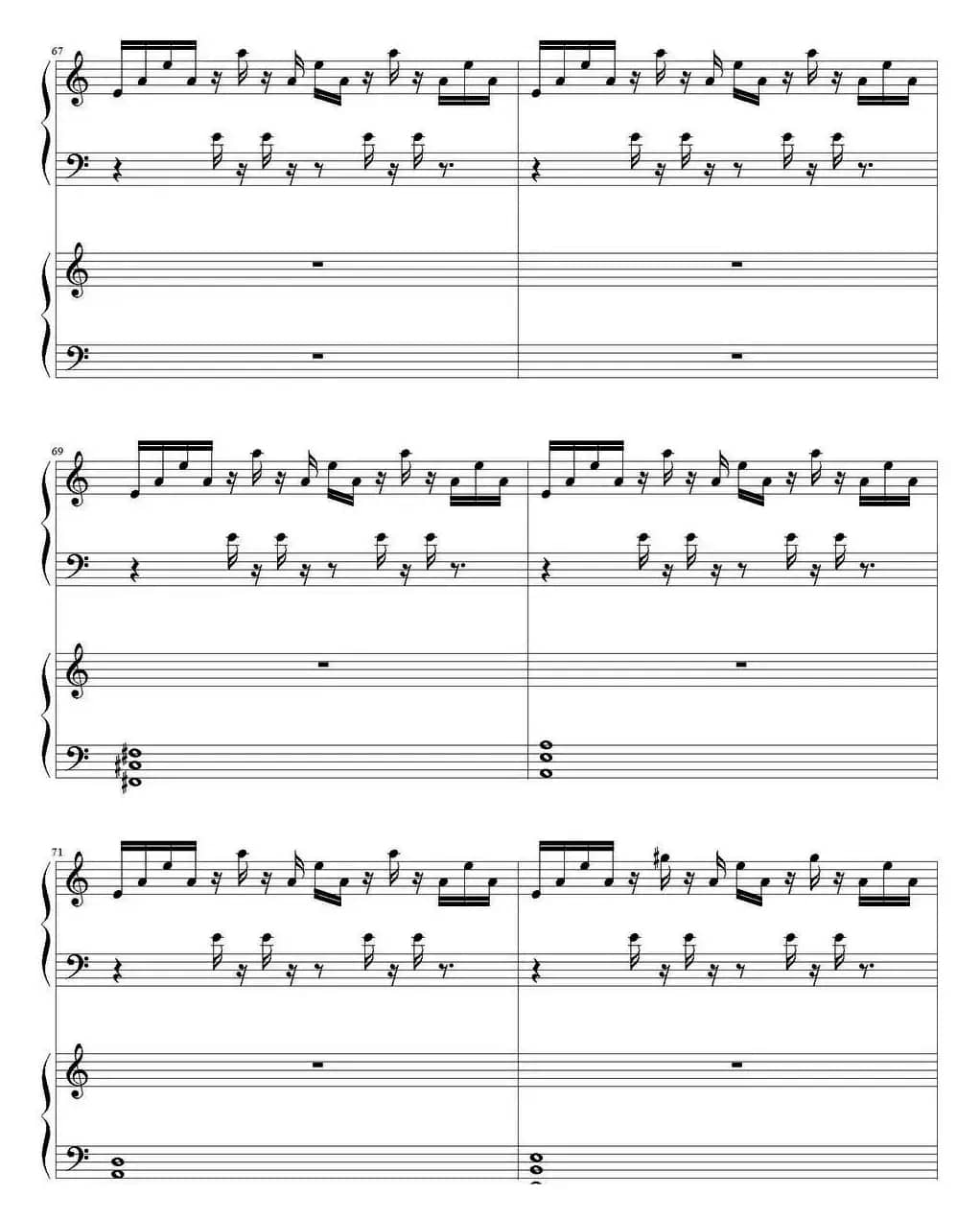 Colors （四手联弹）