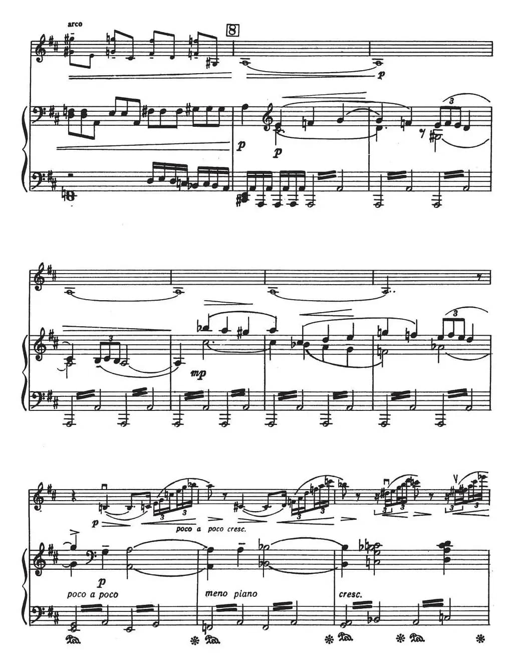 Serenada No.1（小夜曲、小提琴+钢琴伴奏）