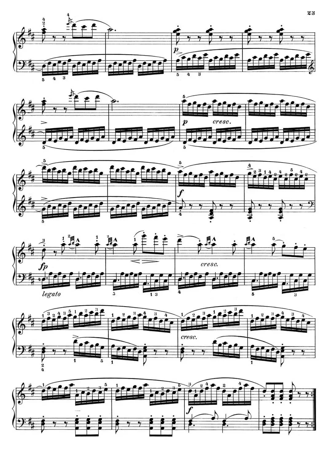 25首车尔尼Op.748练习曲（NO.13）