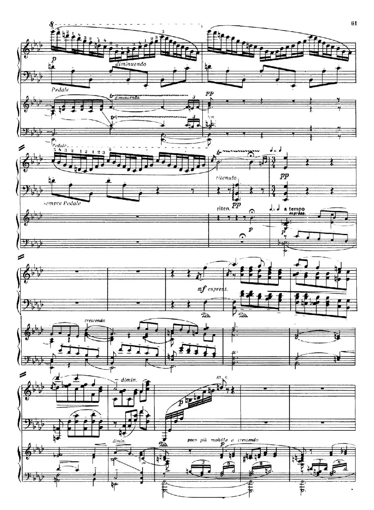 Piano Concerto No.2 in c Minor Op.50（c小调第二钢琴协奏曲·Ⅱ·双钢琴）