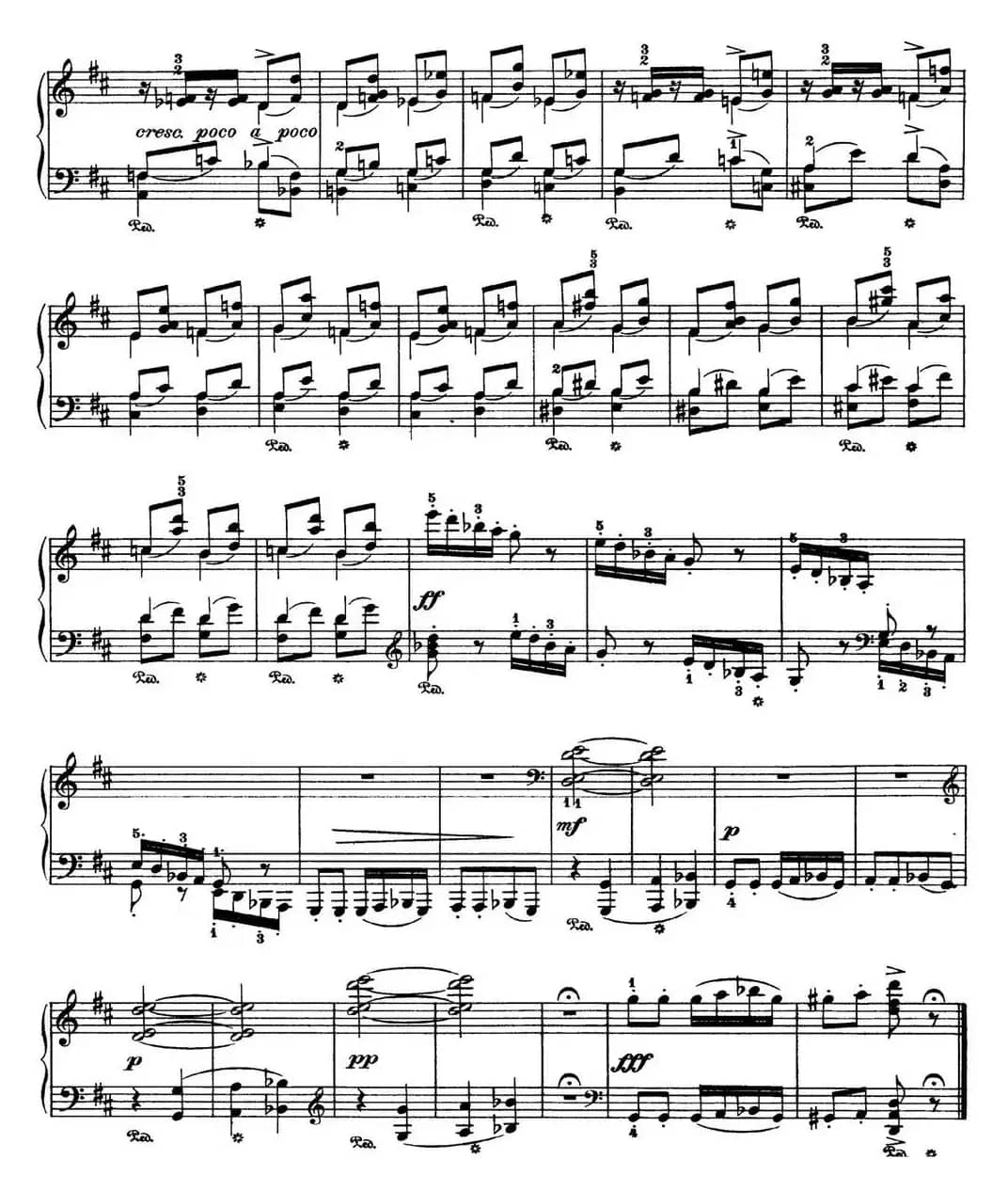 柴可夫斯基 四季 2月 狂欢节 D大调 Carnival D major