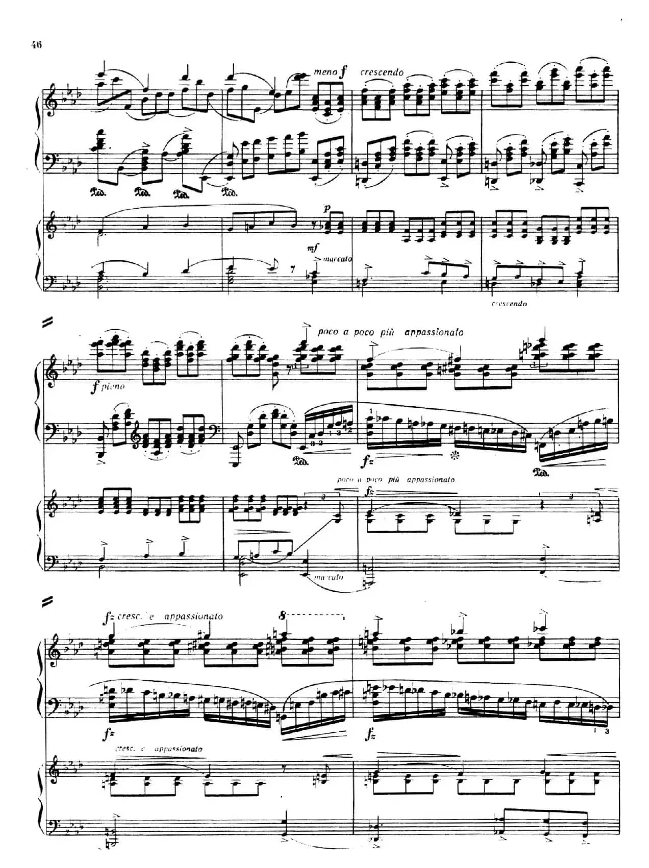 Piano Concerto No.2 in c Minor Op.50（c小调第二钢琴协奏曲·Ⅱ·双钢琴）