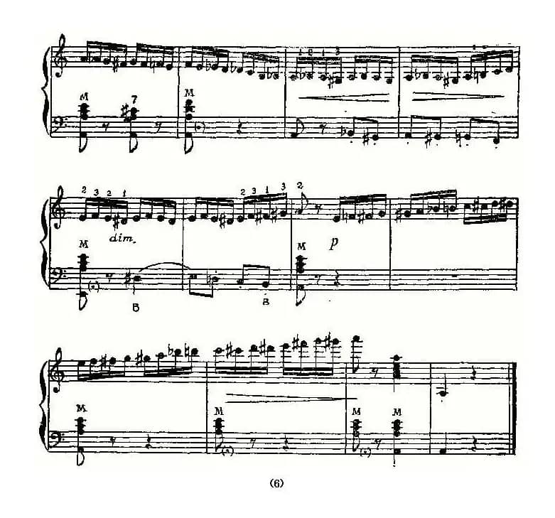 野蜂飞舞（俄罗斯原版谱）