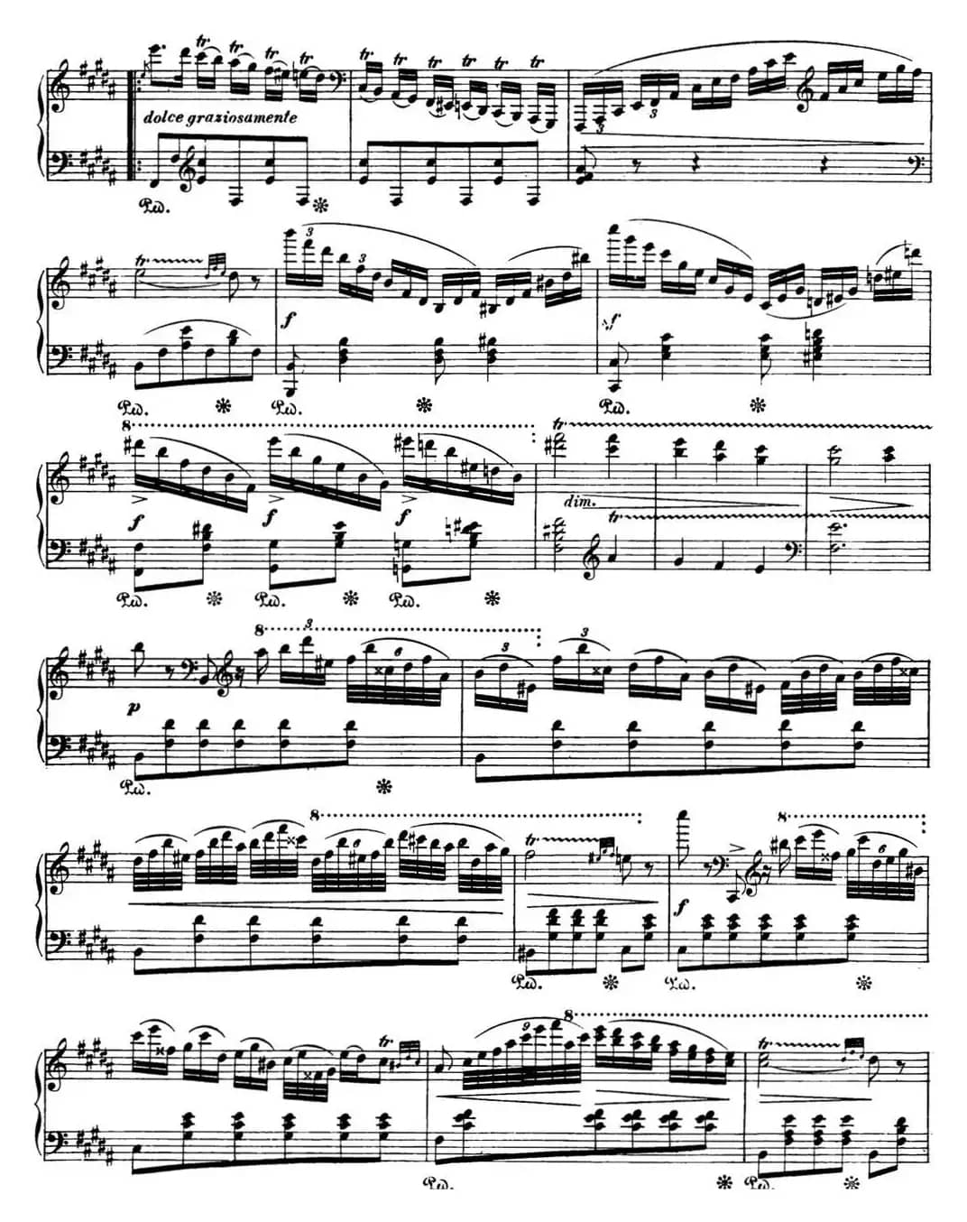 肖邦 波兰舞曲 Op.posth.P.1 No.3 升g小调