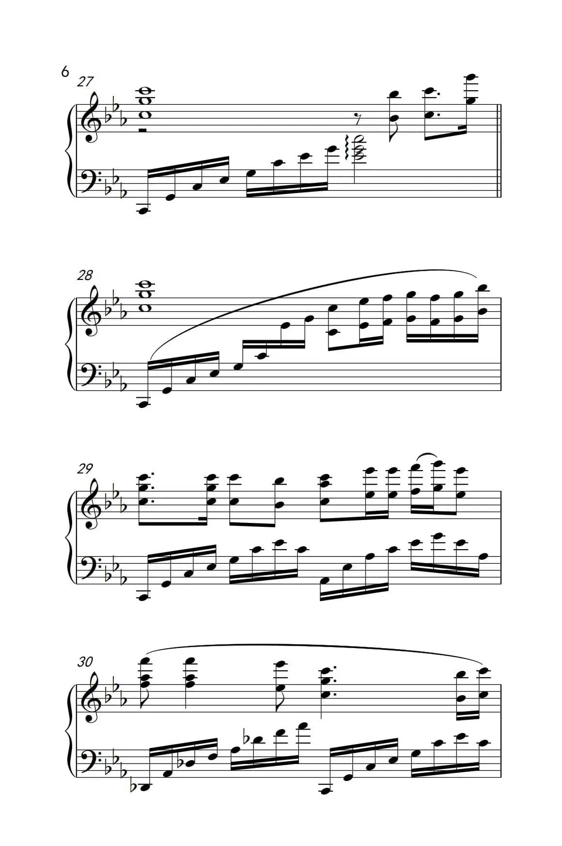 天路（《弹吧音教》制谱版）