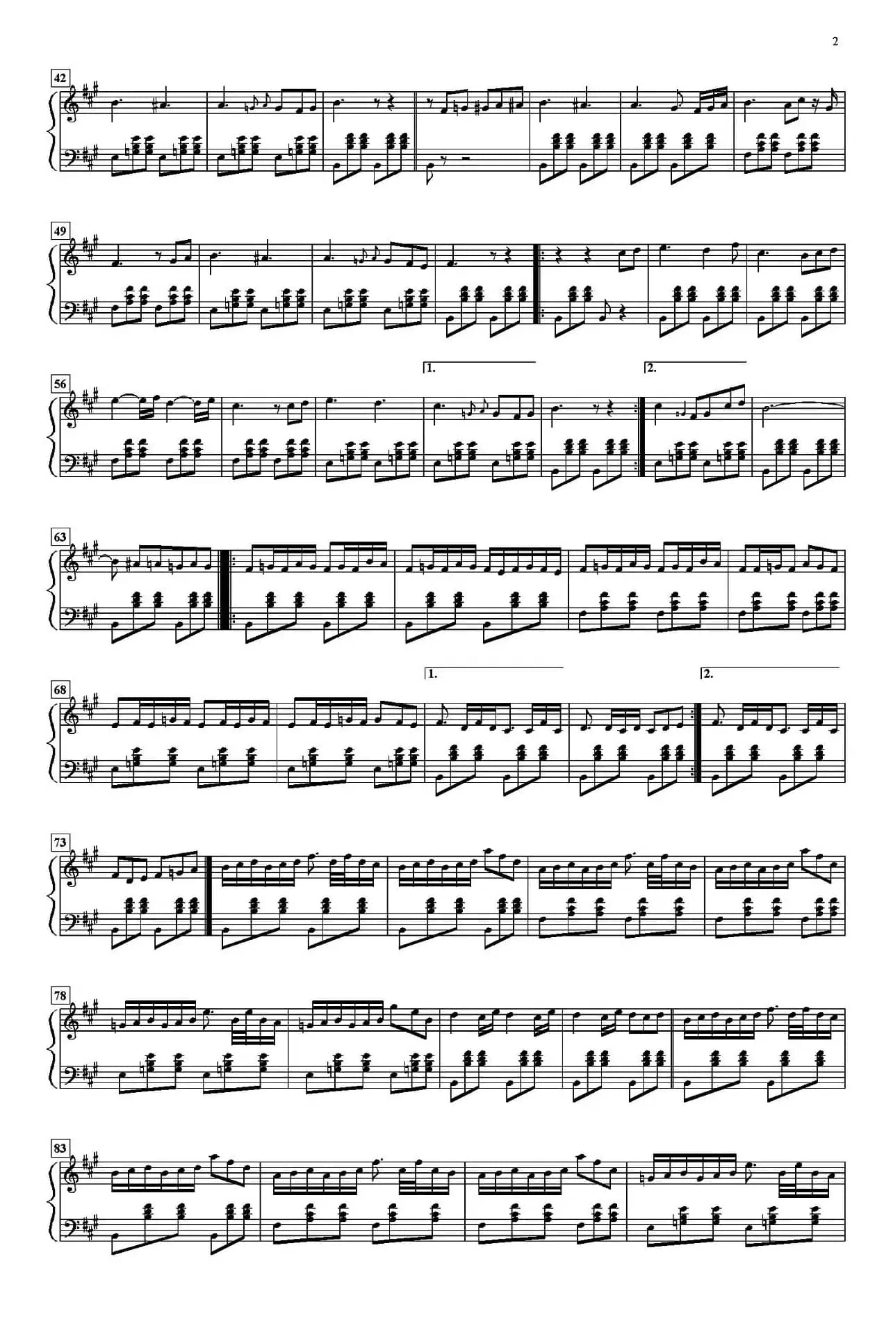 野兽华尔兹（​La Valse Des Monstres）