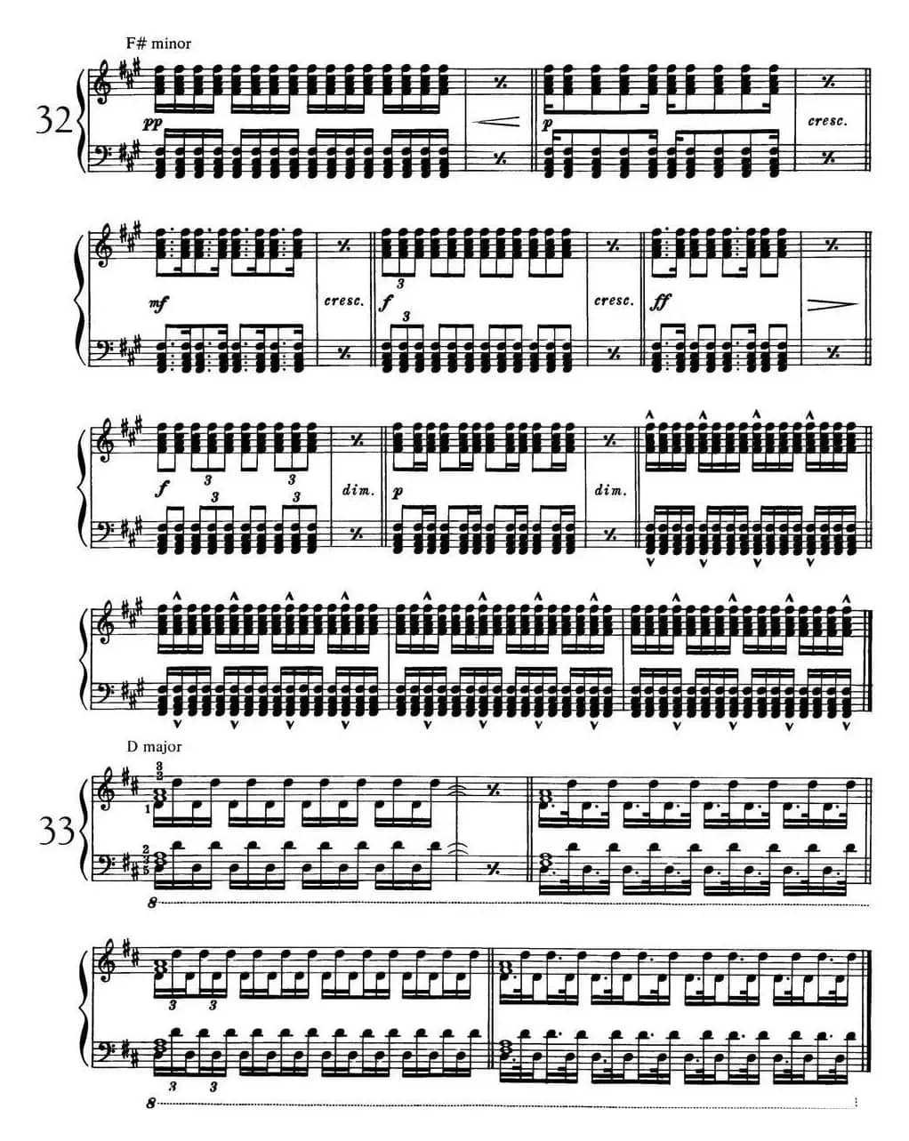 Technical Exercises S.146（李斯特钢琴技巧练习 BOOKⅠ）