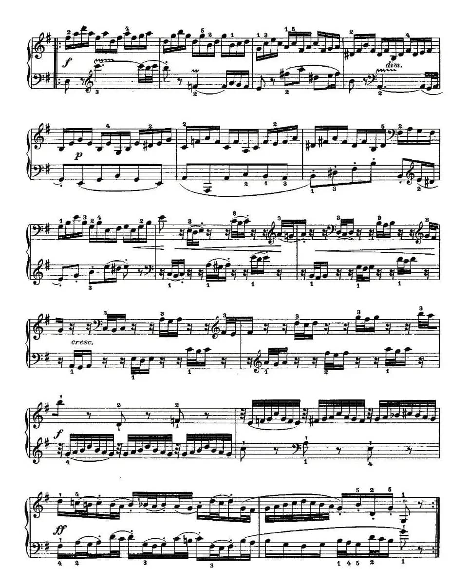 Aria con Variazioni 之14