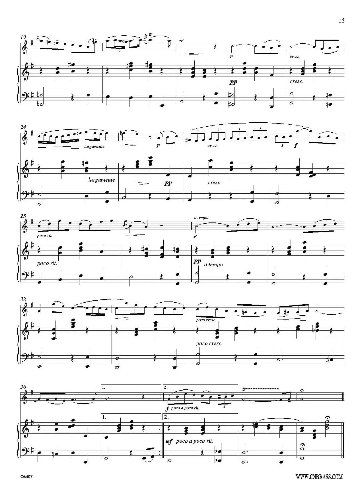 Arioso（双簧管+钢琴伴奏）