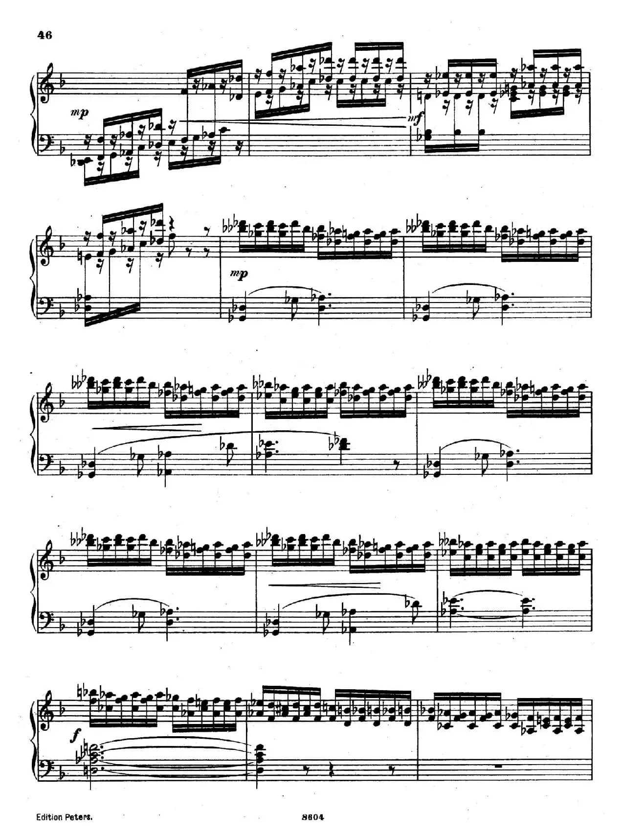Six Etudes Op.23（6首练习曲·Ⅴ）