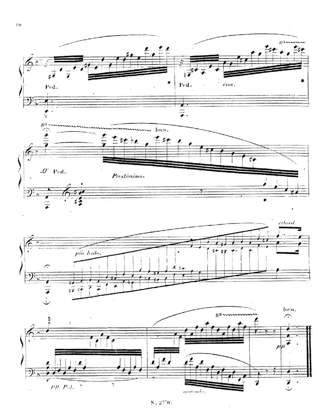 Canzonette Italienne Op.36-5（意大利小歌曲）
