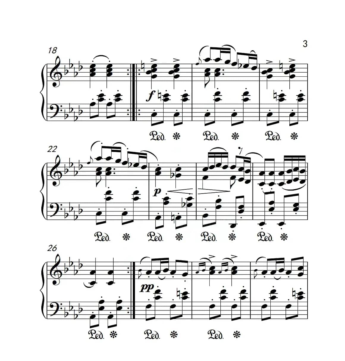 第六级 音乐瞬间（中国音乐学院钢琴考级作品1~6级）