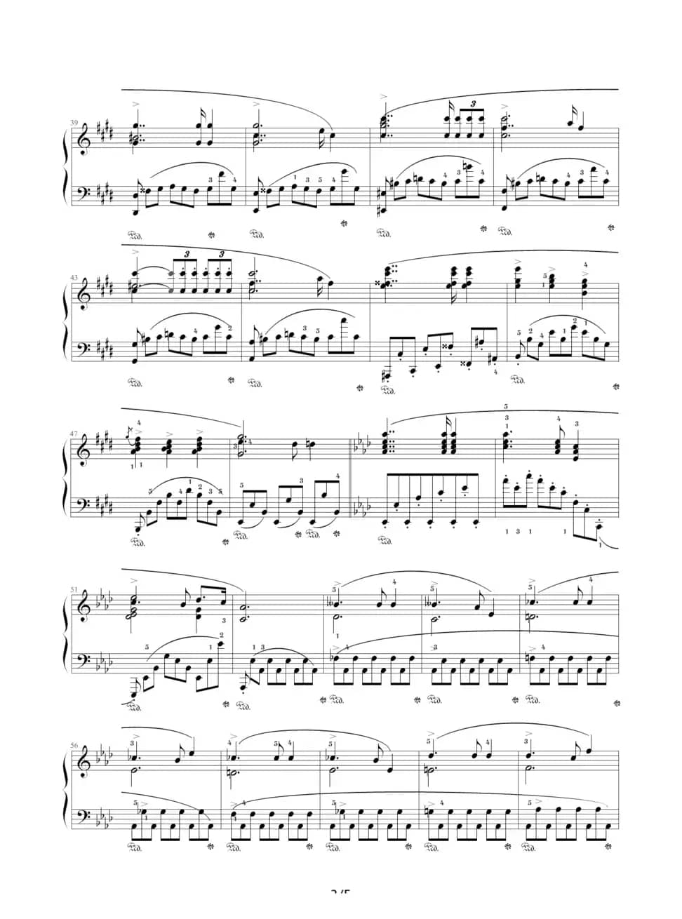 升c小调夜曲，Op.27,No.1（肖邦第7号夜曲）