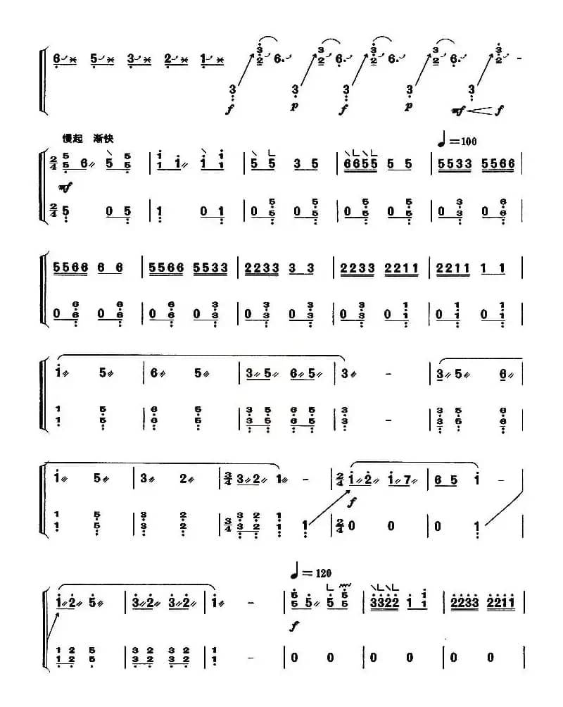 海青拿天鹅（【上海筝会】考级九级曲目）