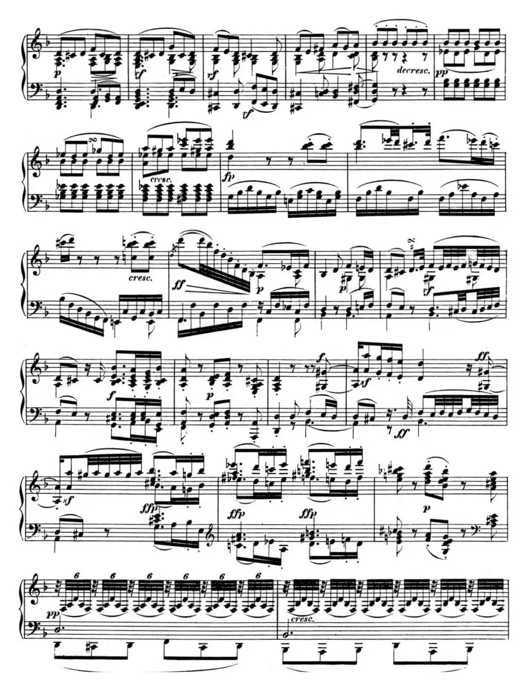 贝多芬钢琴奏鸣曲07 D大调 Op.10 No.3 D major