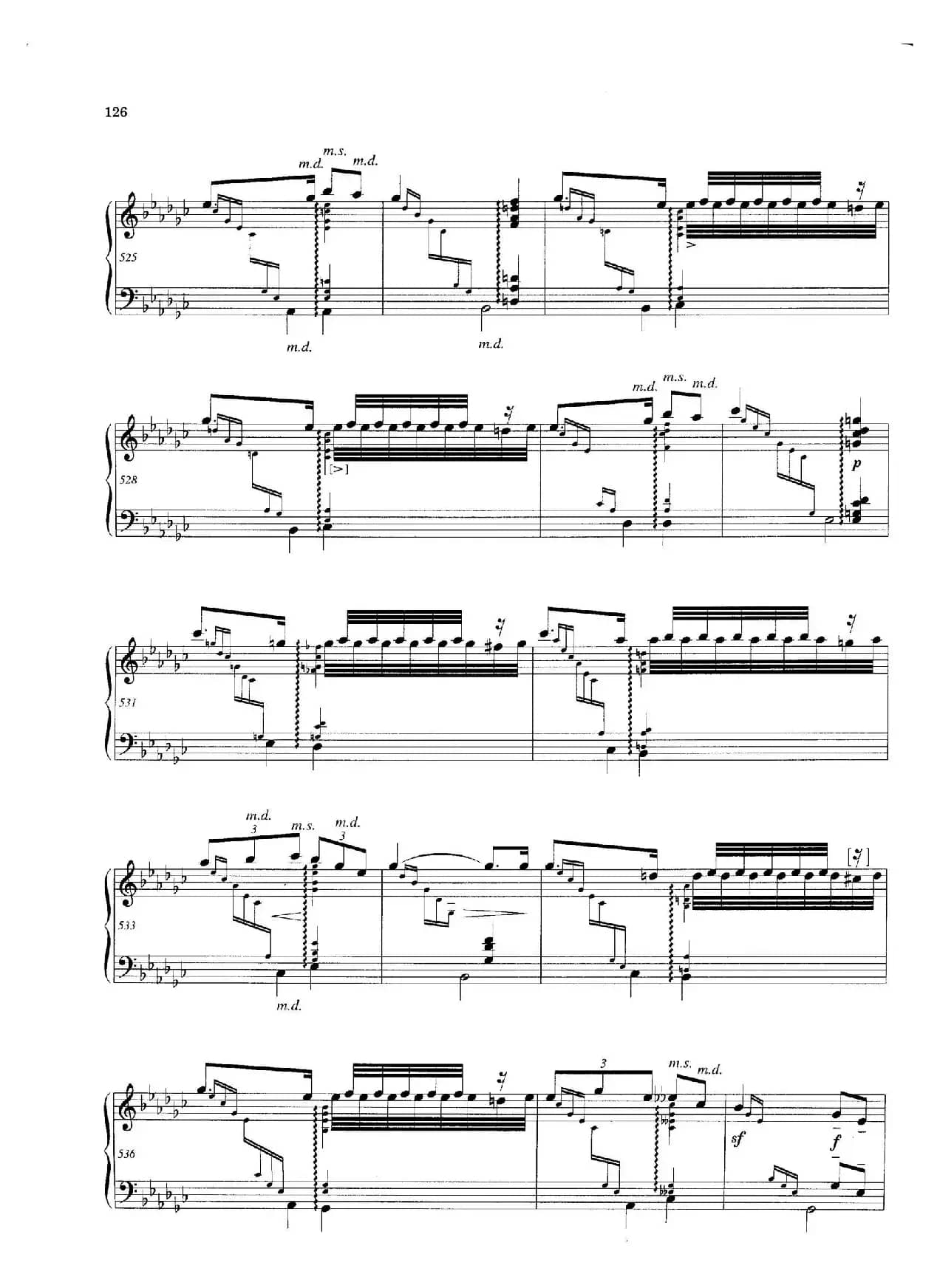 Variations and Fuge in e-flat Minor Op.23（降e小调主题变奏与赋格）