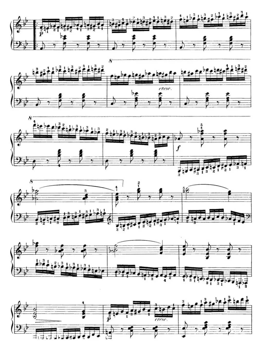 40首车尔尼Op.299钢琴快速练习曲（NO.31）