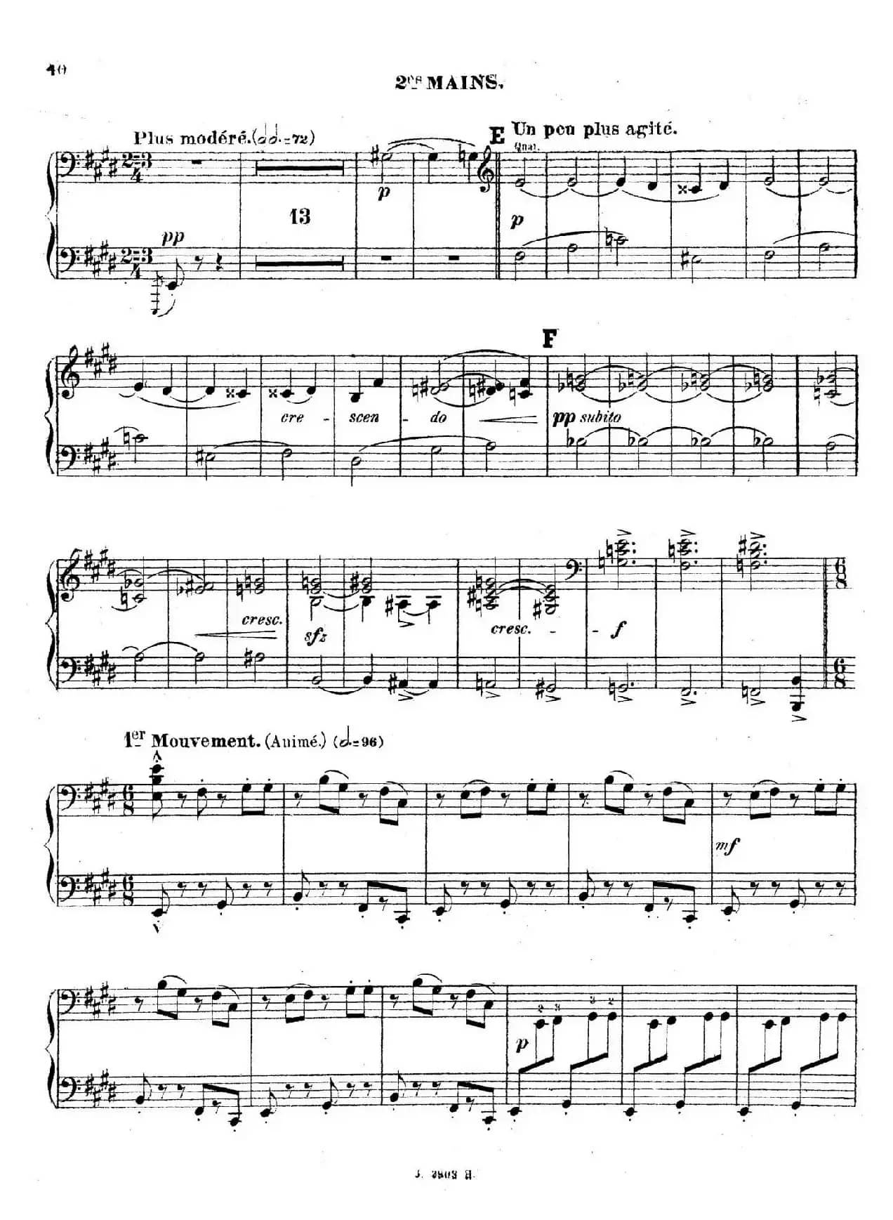 Symphony on a French Mountain Air Op.25（法国山歌交响曲·双钢琴·Ⅲ）