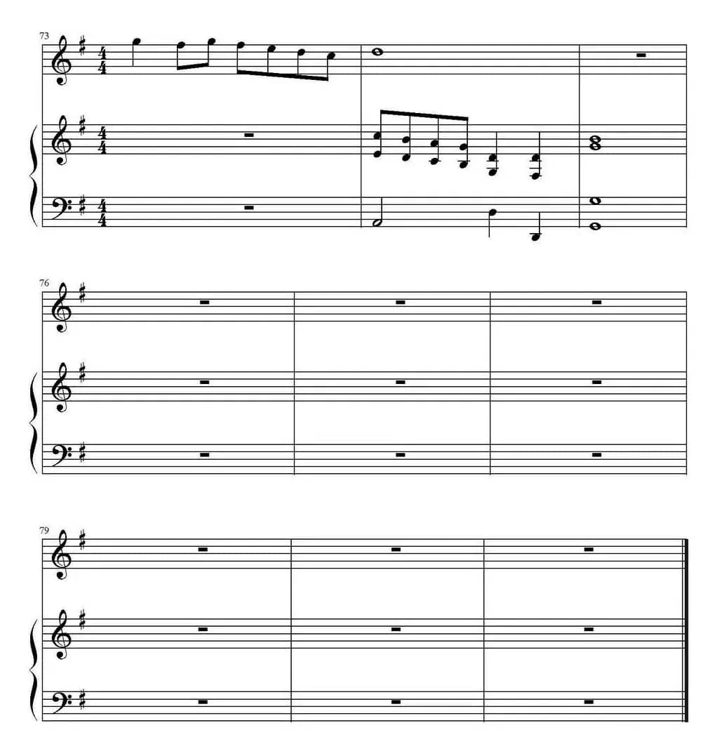 遇见（钢琴伴奏谱）