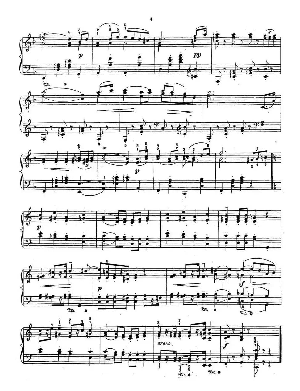 Album f the Young Op·62（1· 进行曲 March，C大调）