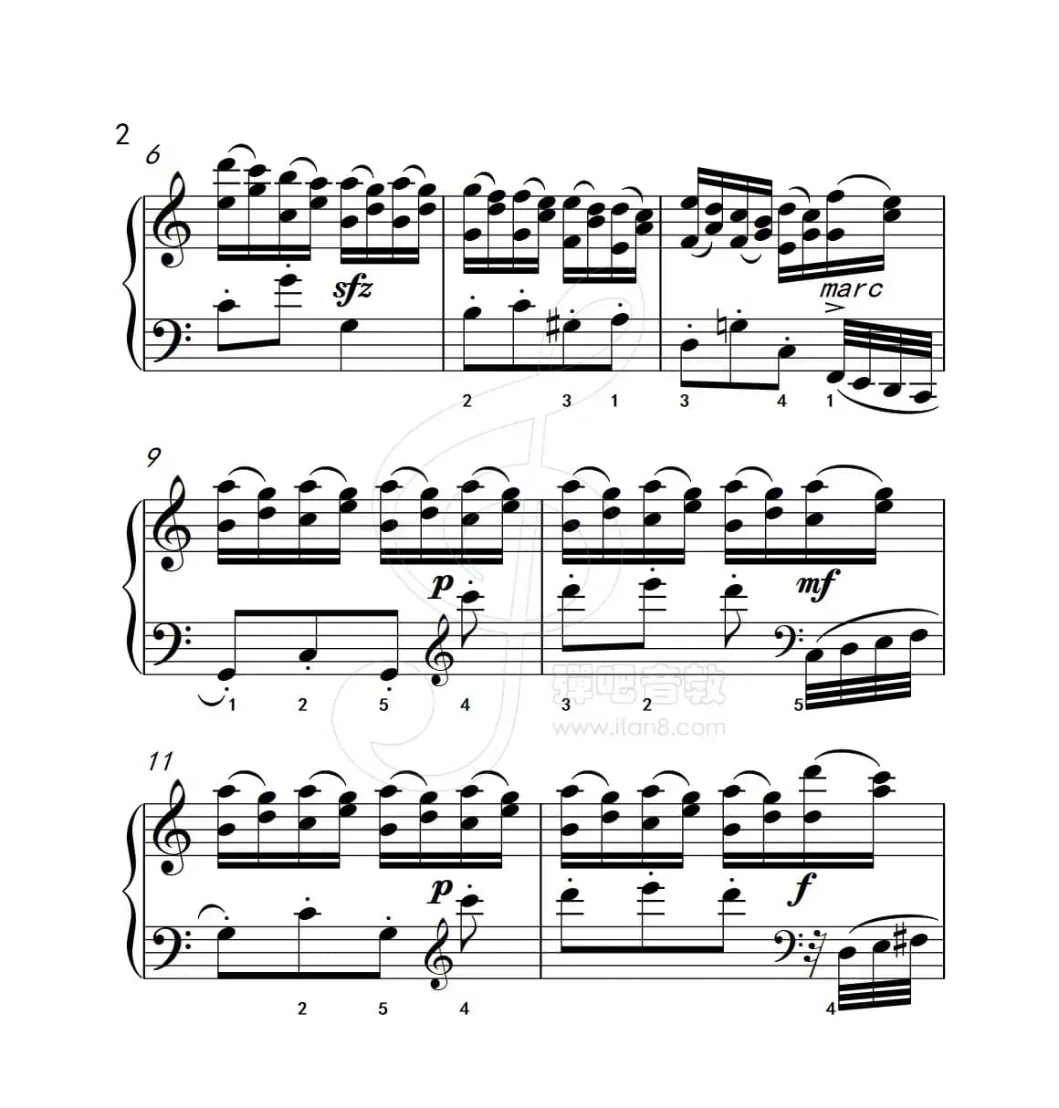 练习曲 26（克拉莫钢琴练习曲60首）