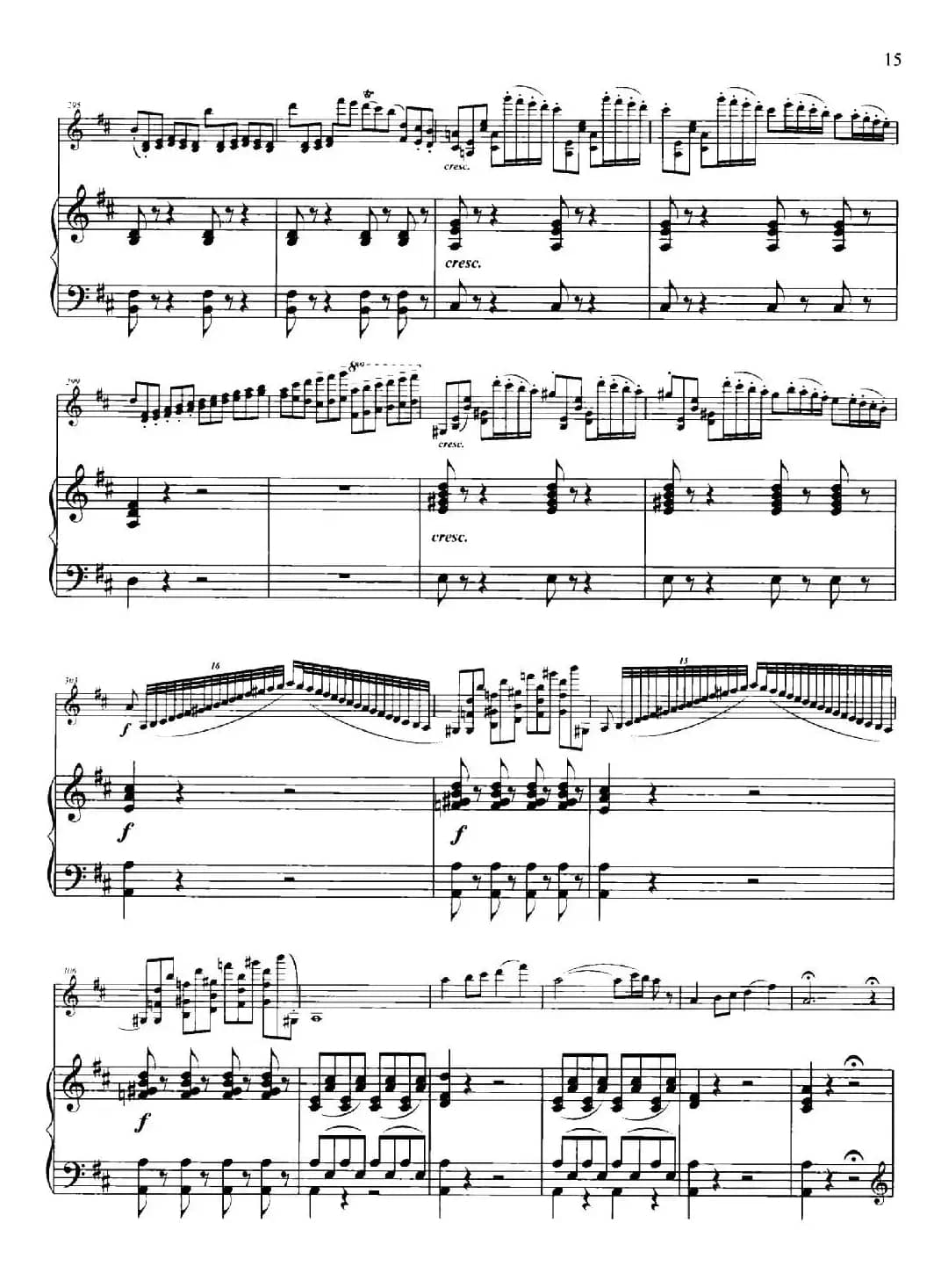 D大调第一小提琴协奏曲Op.6（小提琴+钢琴伴奏）