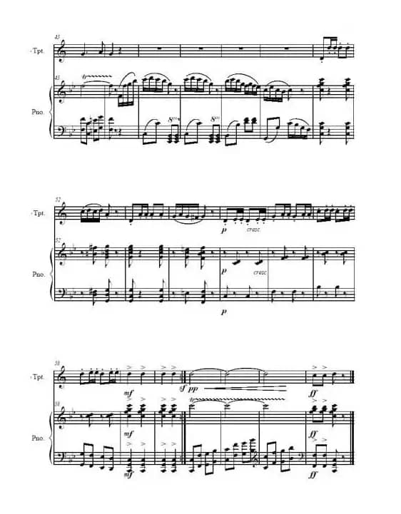 壮乡乐（小号+钢琴）